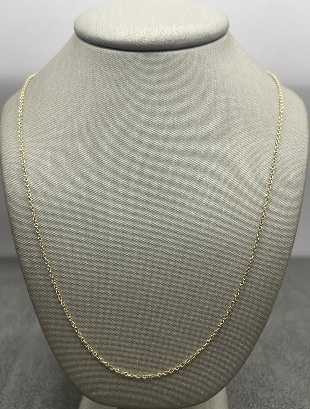 14K Yellow Gold Mini Link Chain (27118)
